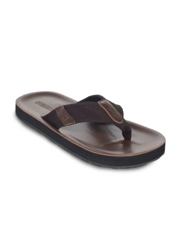 Numero Uno Men Coffee Brown Flip Flop