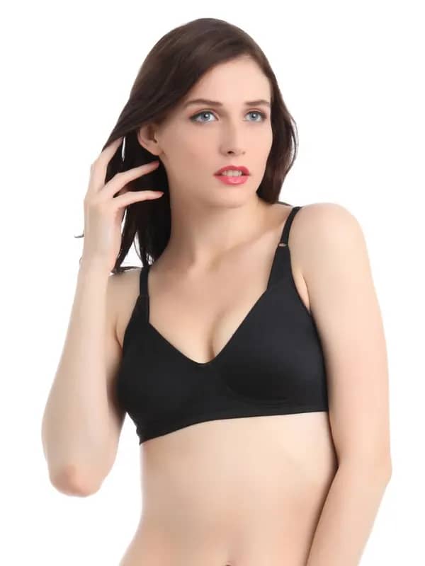 Lovable Women All Day Long Black Bra