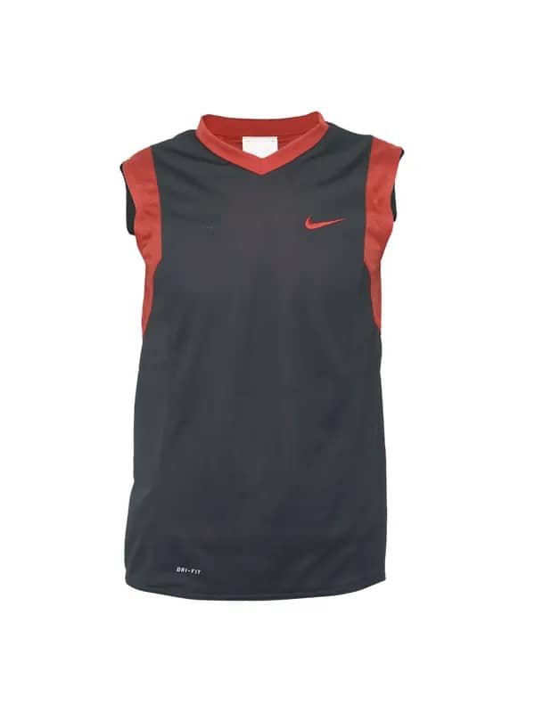 Nike Men Sports Reversible Black T-shirt