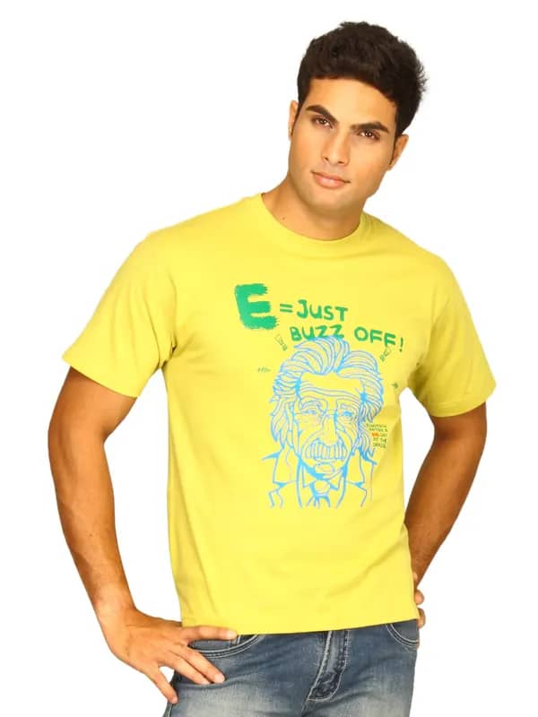 Tantra Men's E BO Yellow T-shirt