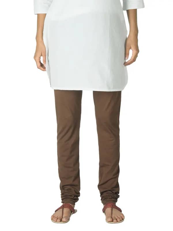 Fabindia Women Brown Leggings