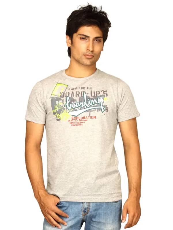 Probase Men's Boarding Grey T-shirt