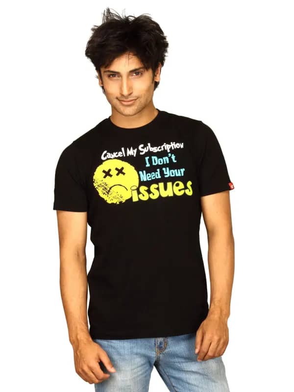 Probase Men's Cancel My Subscription Black T-shirt