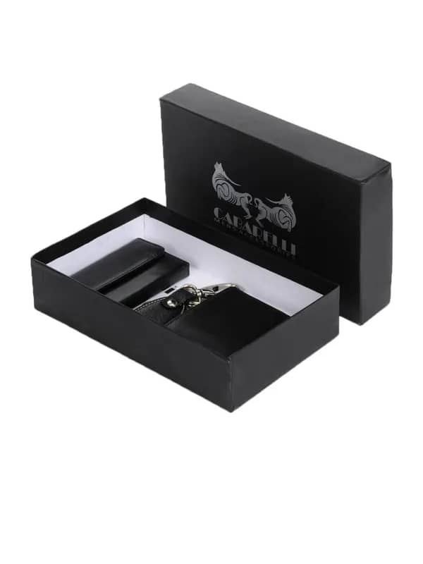 Cabarelli Men Black Accessory Gift Set