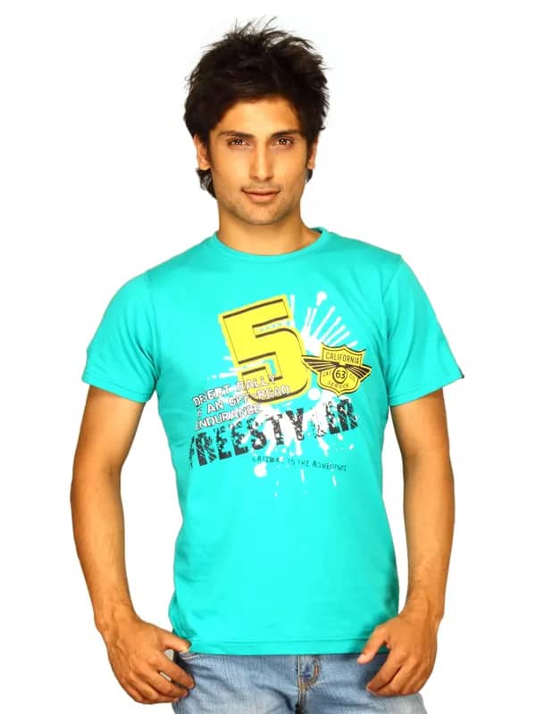 Probase Men's Freestyler Turquoise T-shirt