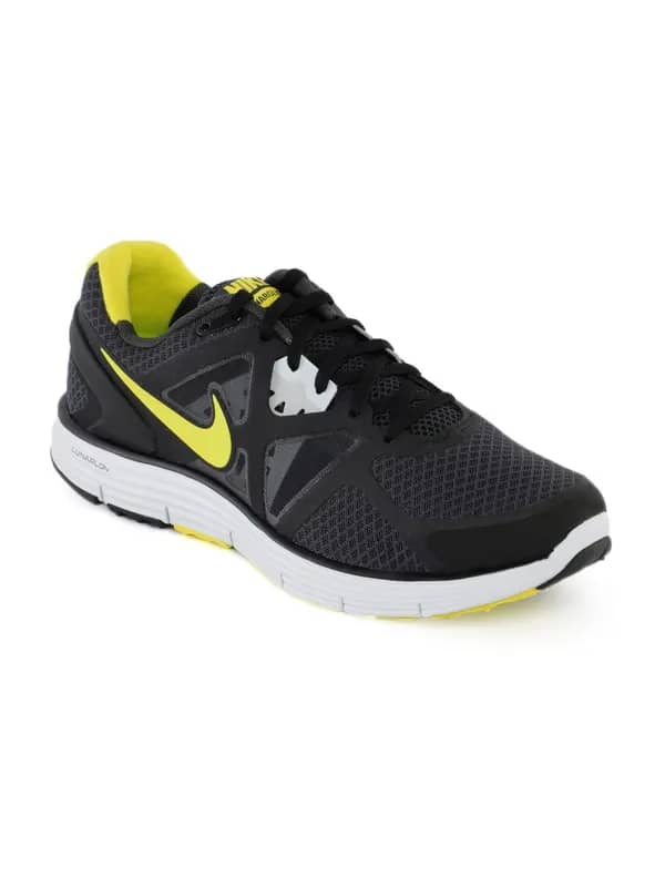 Nike Men Lunarglide Black Sports Shoes