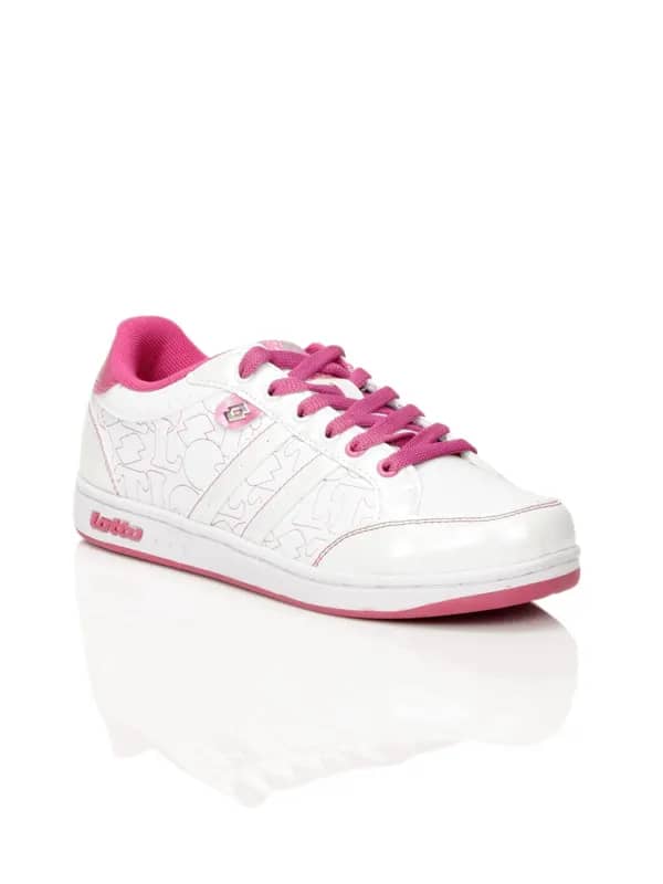 Lotto Women Skate White Casual Shoes