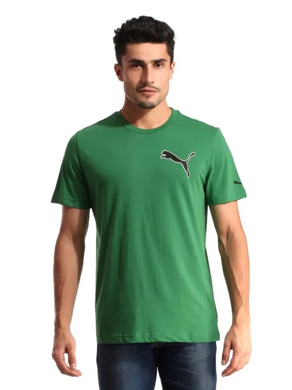Puma Men Green T-shirt