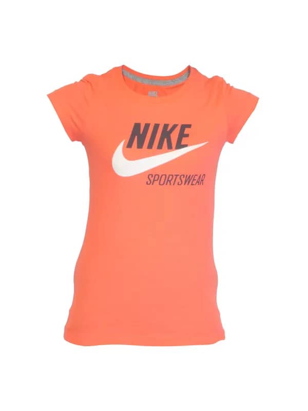 Nike Women Icon Orange T-shirt