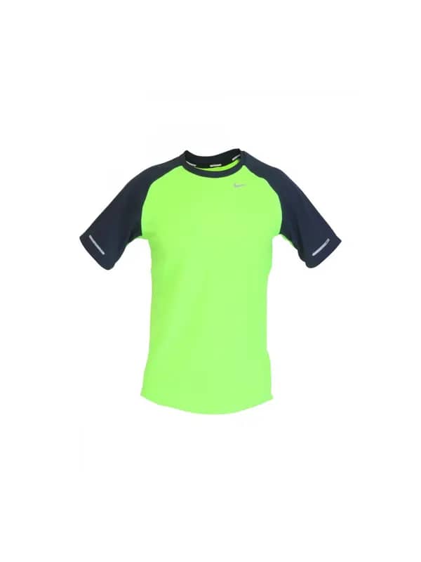 Nike Boys Running Green Jersey