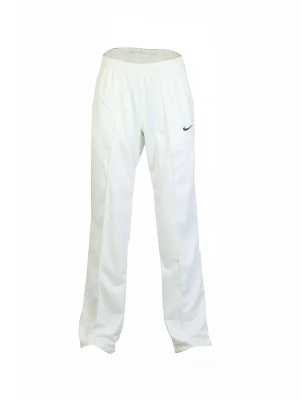 Nike Men Cricket Off White Track Pants