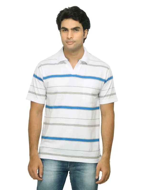 Classic Polo Men White T-shirt
