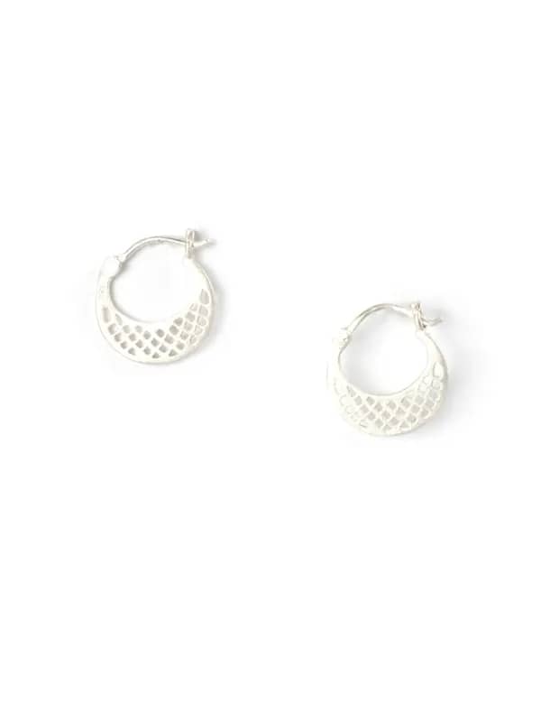 Fabindia Women Ananya Silver Earrings