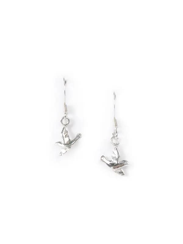 Fabindia Girls Anusuya Silver Earrings