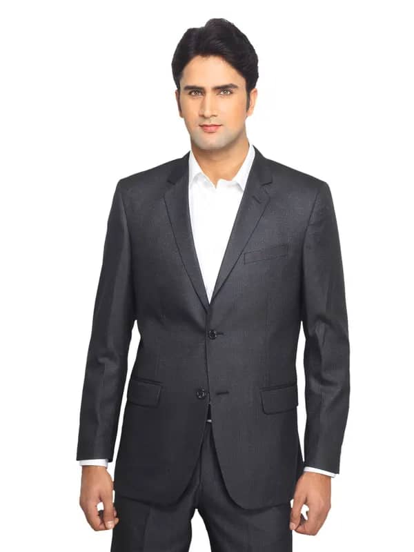 Reid & Taylor Men Charcoal Grey Blazer
