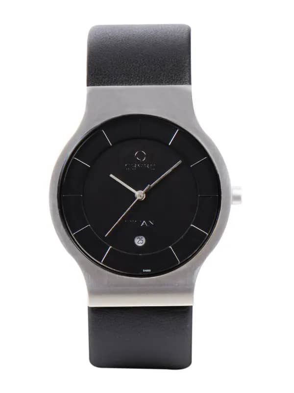 Titan Men Black Dial Watch
