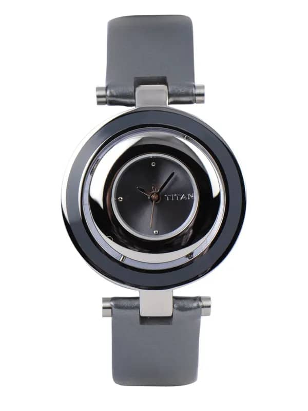Titan Women Grey Dial Watch