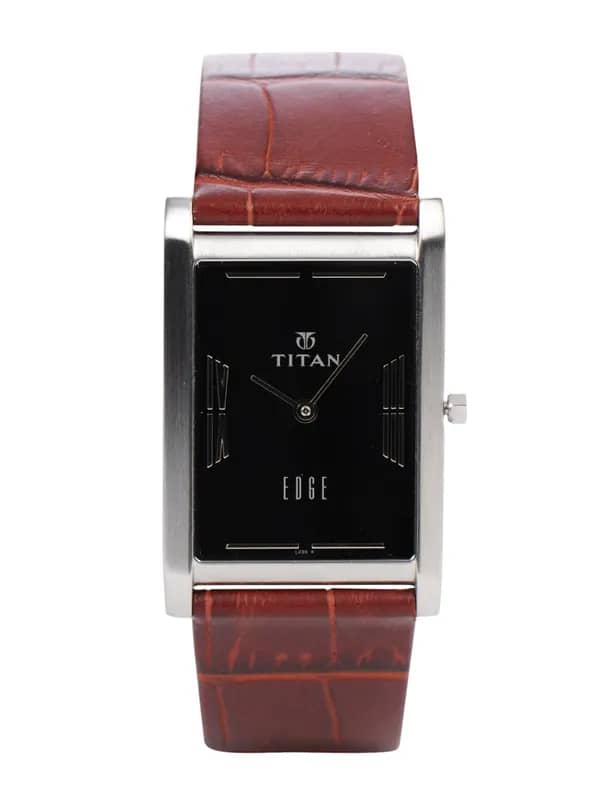 Titan Edge Men Black Dial Watch