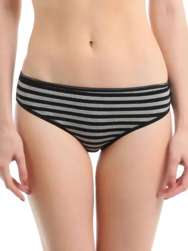 Heart 2 Heart Women Black Briefs H2H-11-2011