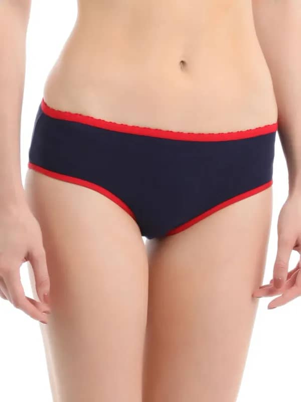 Heart 2 Heart Women Navy Blue Briefs H2H-8-2011