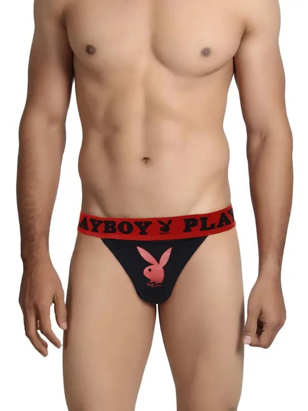 Playboy Men Navy Blue Brief