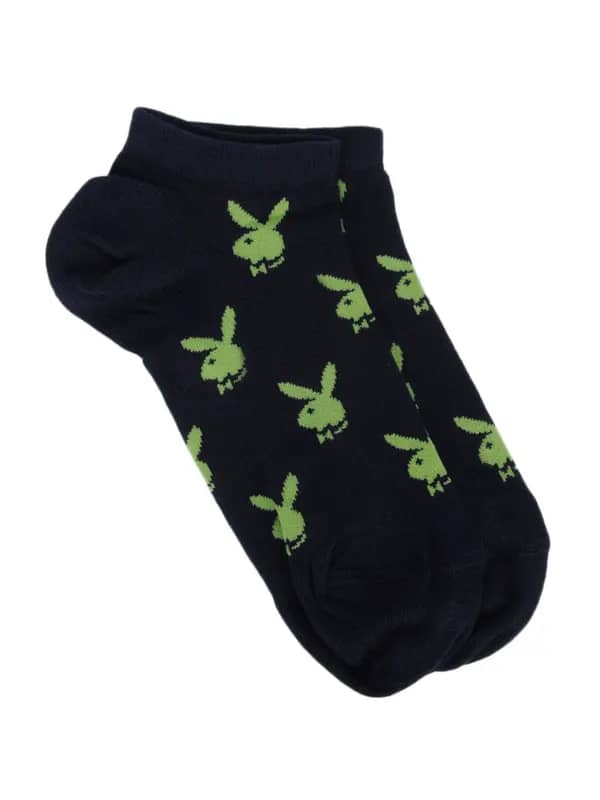 Playboy Women Navy Blue Socks