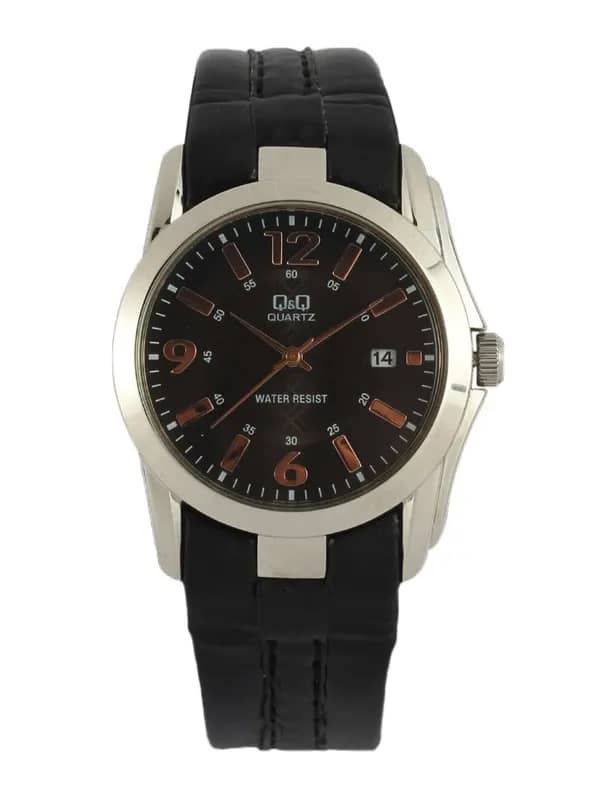 Q&Q Men Black Dial Watch