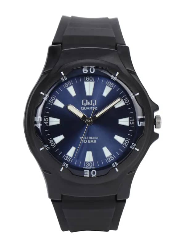 Q&Q Men Black Dial Watch