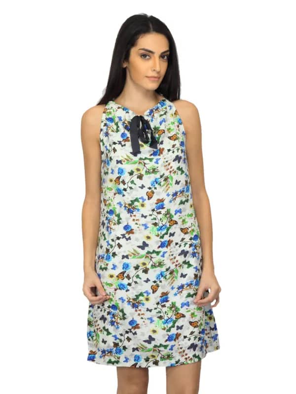 Arrow Woman Printed Multi Coloured Dress