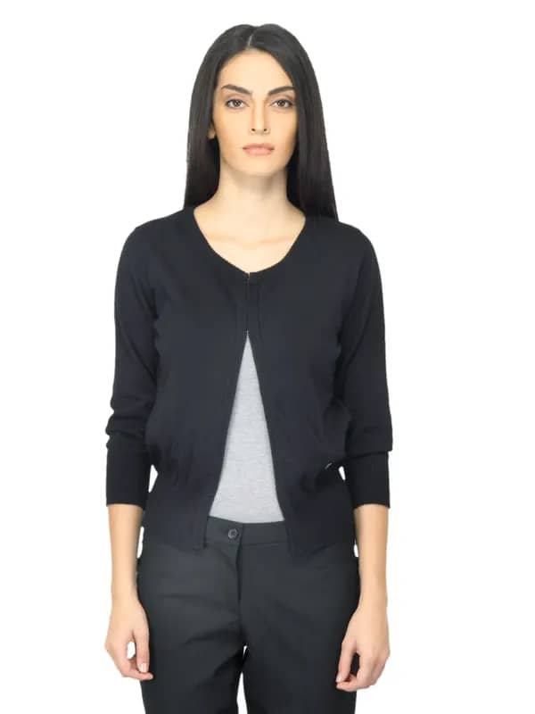 Arrow Woman Black Cardigan