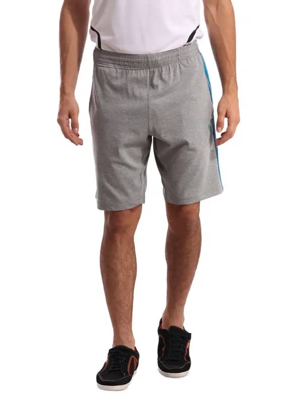 ADIDAS Men Grey Shorts