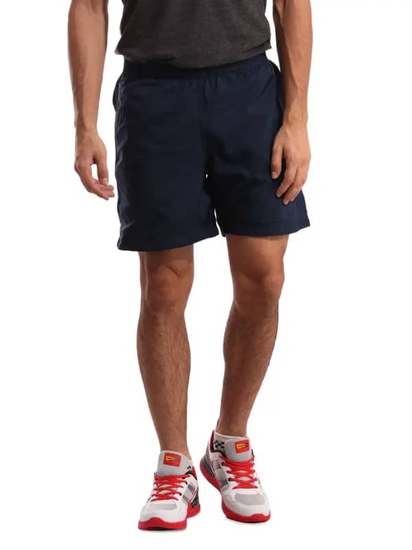ADIDAS Men Navy Blue Shorts