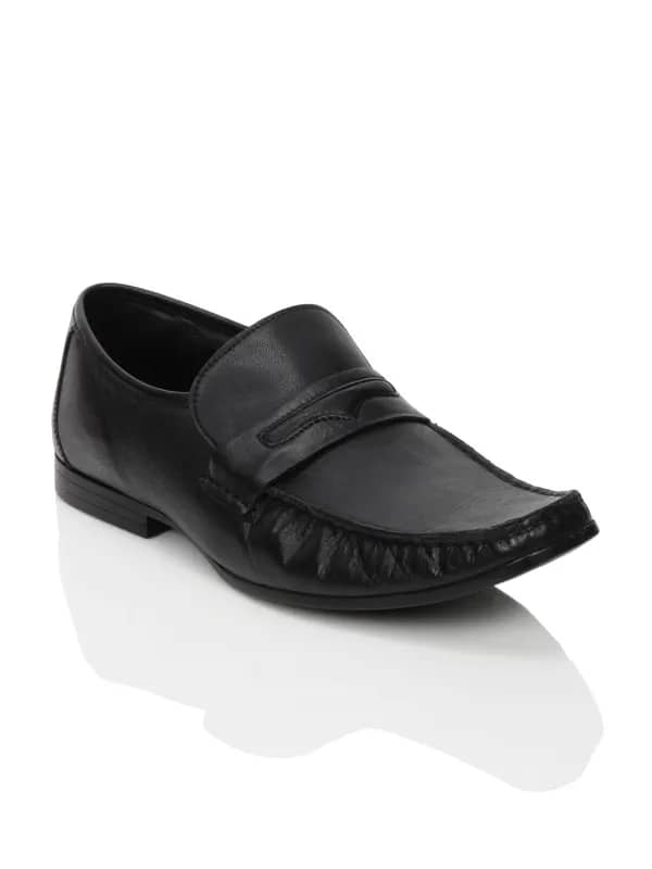 Franco Leone Men Formal Black Formal Shoes