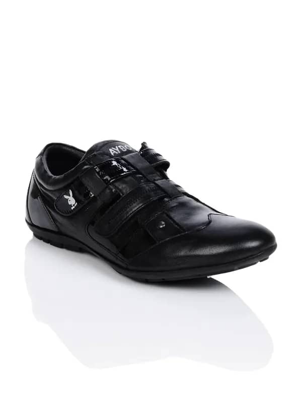 Playboy Men Black Shoes