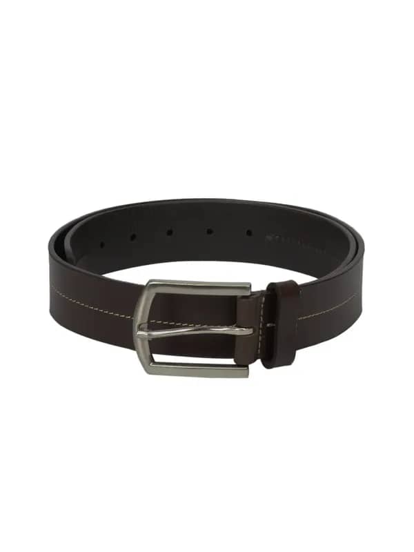 Levitate Men Brown Leather Belt