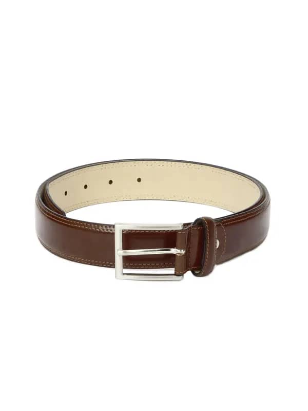 Levitate Men Brown Leather Belt