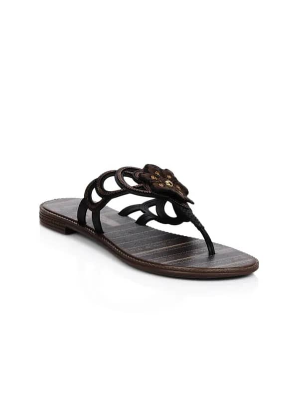 Grendha Women Jola Cigana Brown Flats
