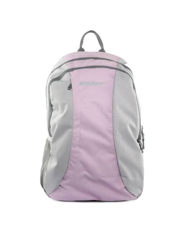 Wildcraft Unisex Grey & Pink Backpack