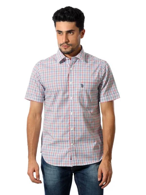 U.S.Polo Assn. Men Check Shirt