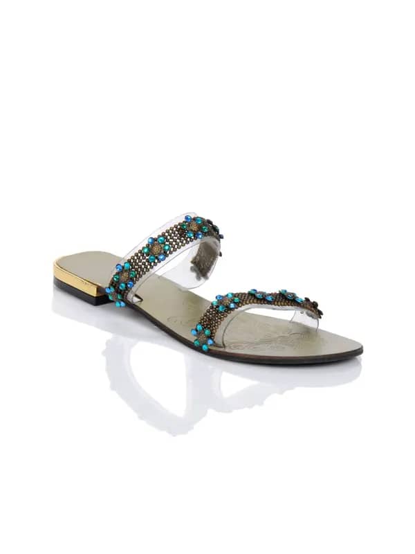 Catwalk Women Gold Flats