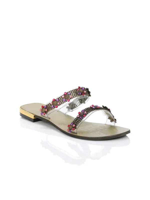 Catwalk Women Gold Flats