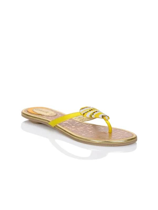 Catwalk Women Yellow Flats