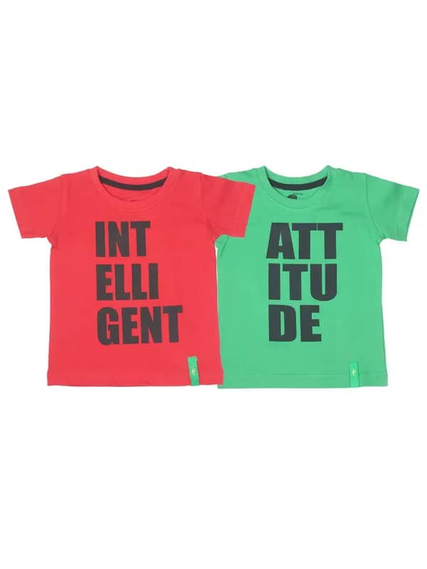 Palm Tree Boys Pack of 2 T-shirts