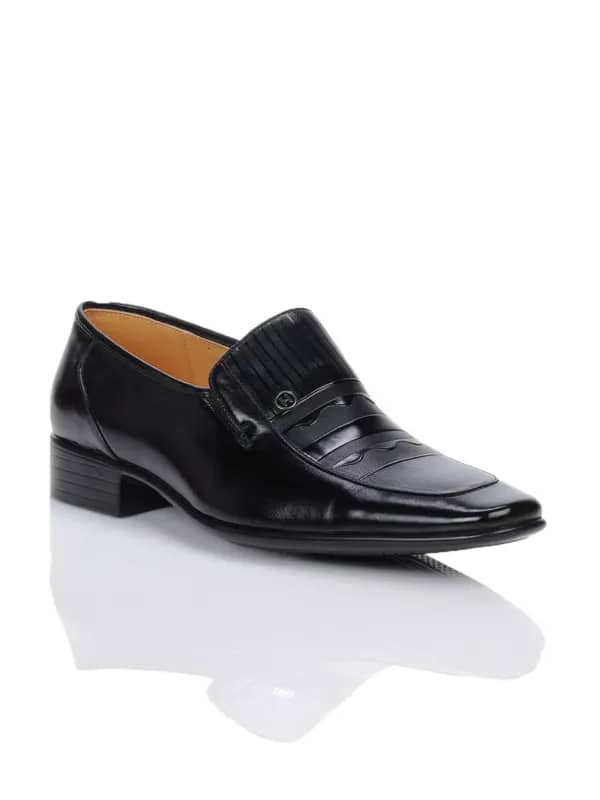 Homme Men Black Formal Shoes