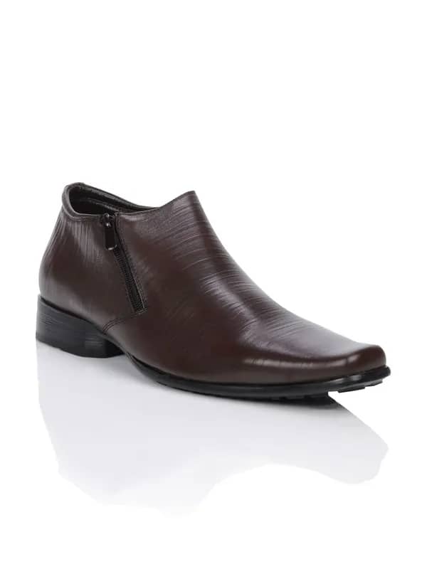 Homme Men Brown Semi Formal Shoes