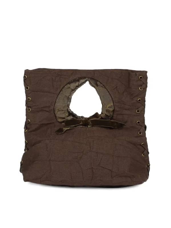 Baggit Women Gumboot Parinacrush Brown Handbag