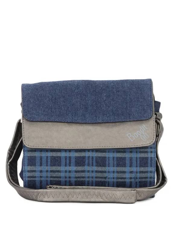 Baggit Women Modishx Enzyme Blue Sling Bag
