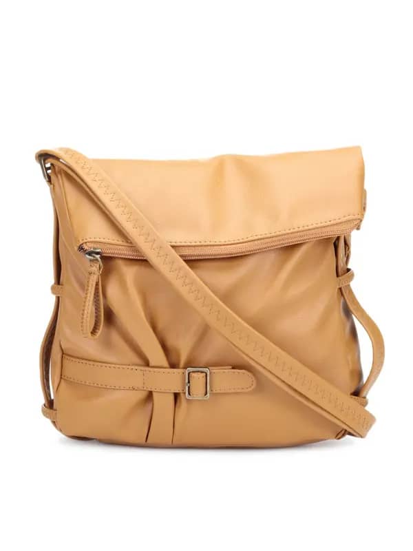 Baggit Women Camel Brown Sling Bag