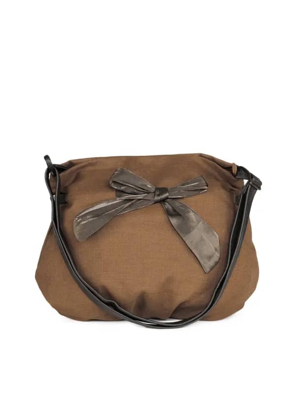 Baggit Women Naughty Lips Brown Handbag