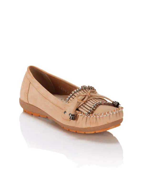 Cobblerz Women Beige Loafers